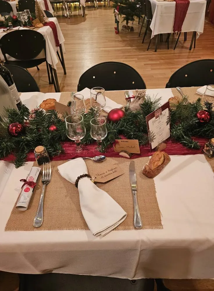 Repas d'entreprise à Plédéliac